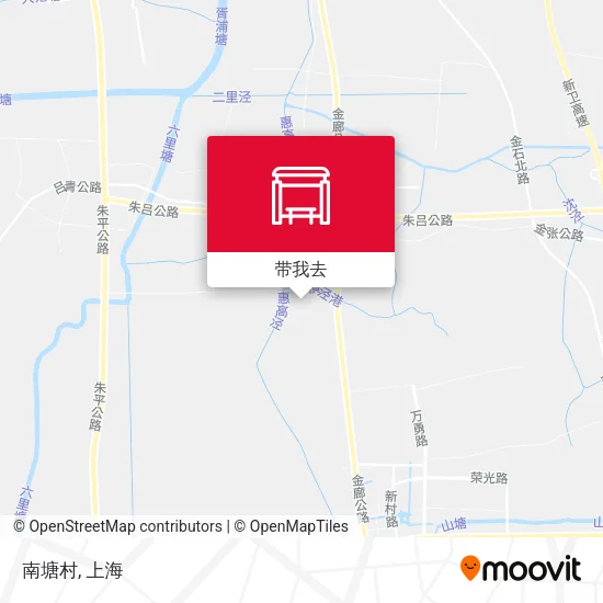 南塘村地图