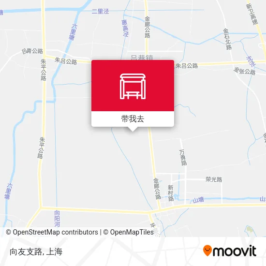 向友支路地图