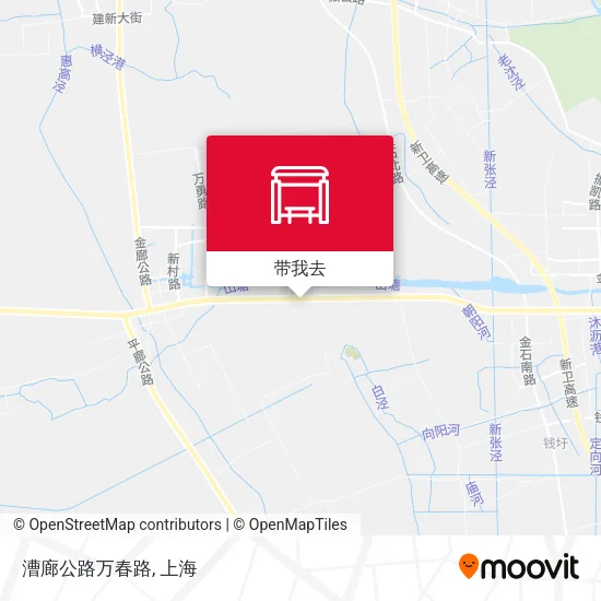漕廊公路万春路地图