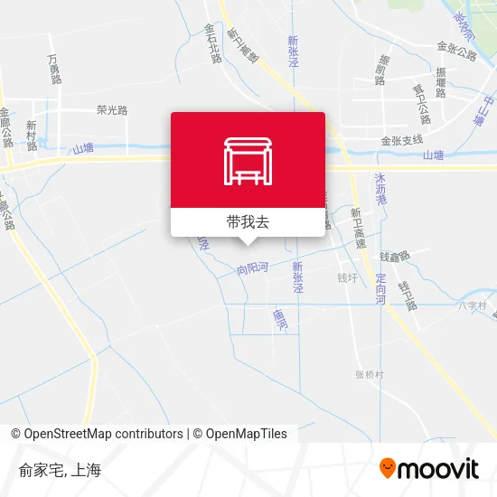 俞家宅地图