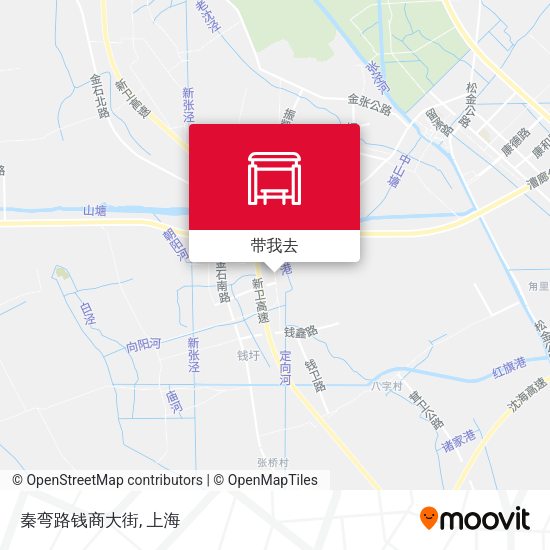 秦弯路钱商大街地图