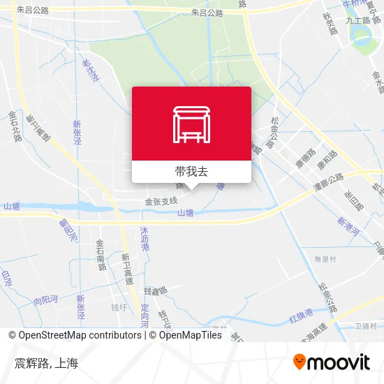 震辉路地图