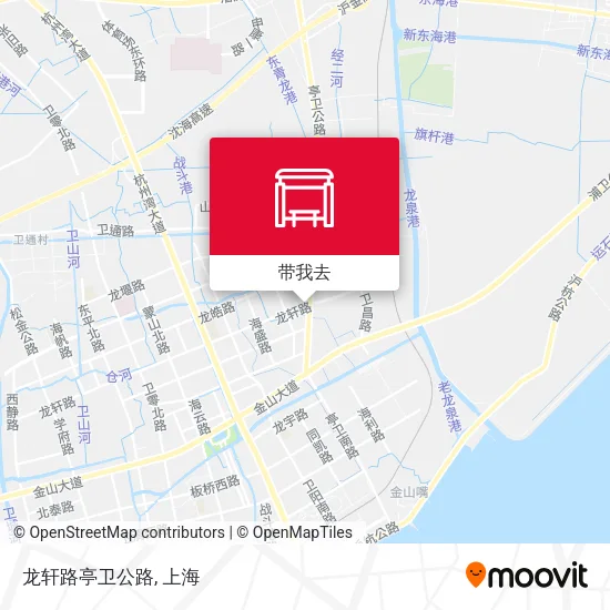 龙轩路亭卫公路地图