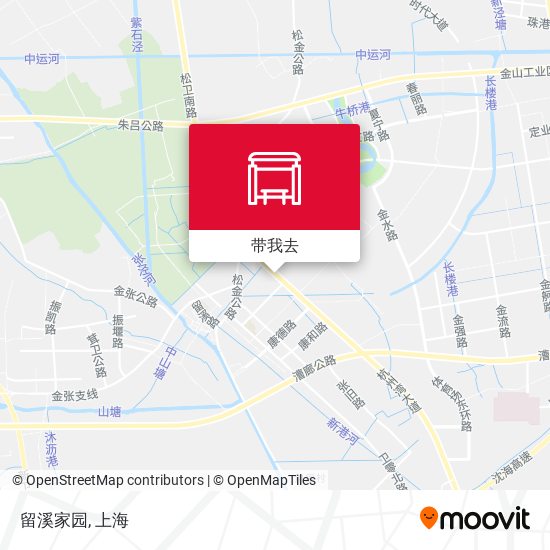 留溪家园地图