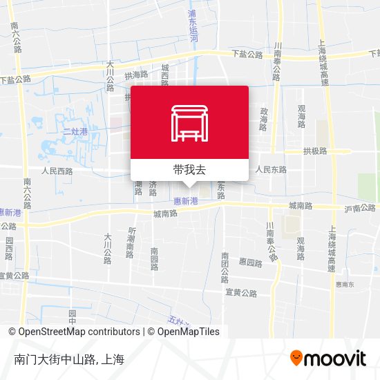 南门大街中山路地图