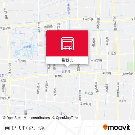 南门大街中山路地图