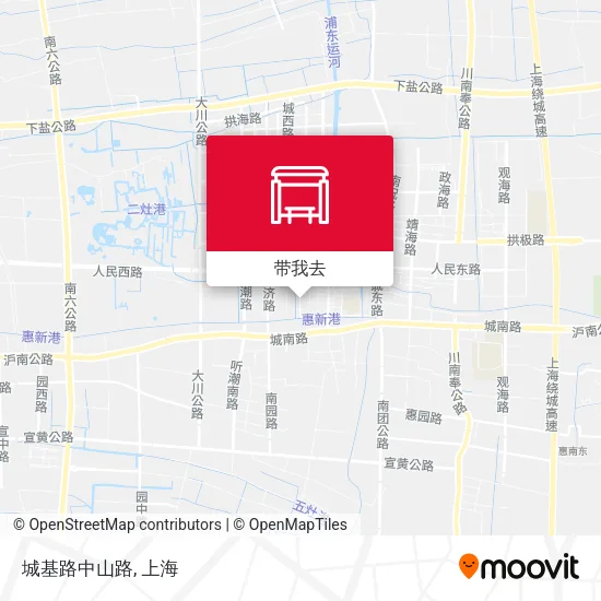 城基路中山路地图