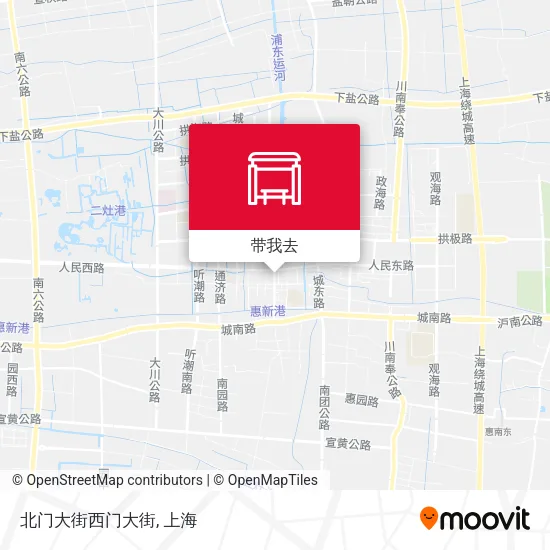 北门大街西门大街地图