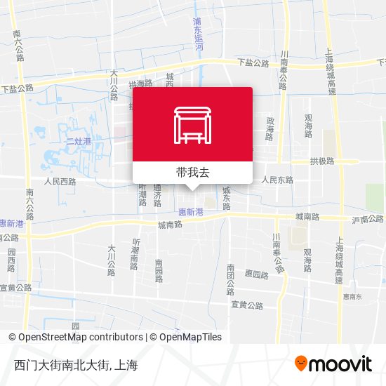 西门大街南北大街地图