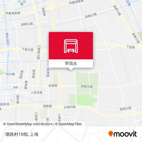 塘路村10组地图