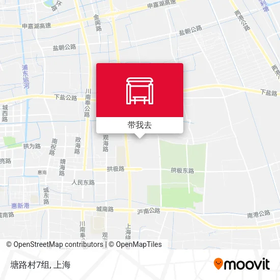 塘路村7组地图