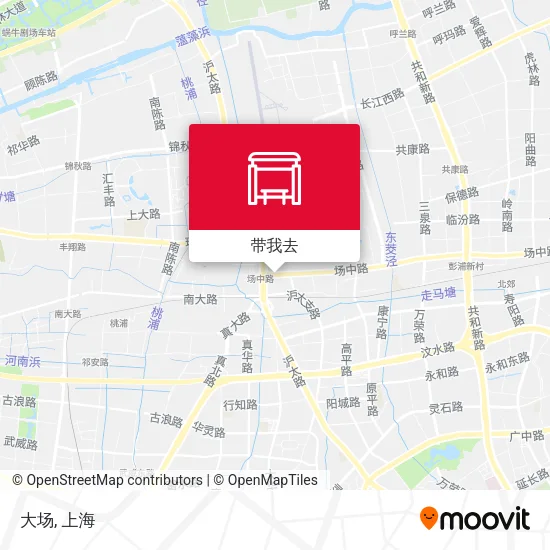 大场地图