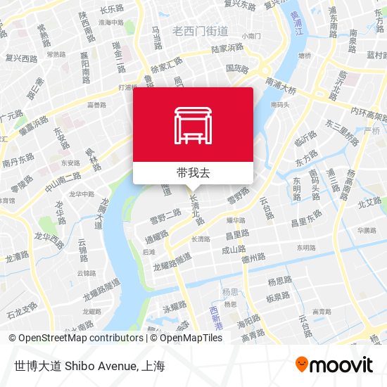 世博大道 Shibo Avenue地图