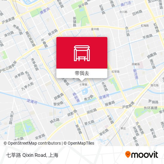 七莘路 Qixin Road地图