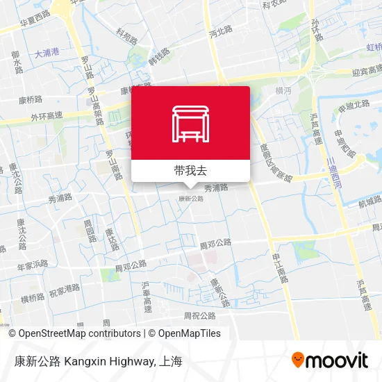 康新公路 Kangxin Highway地图