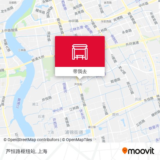 芦恒路枢纽站地图
