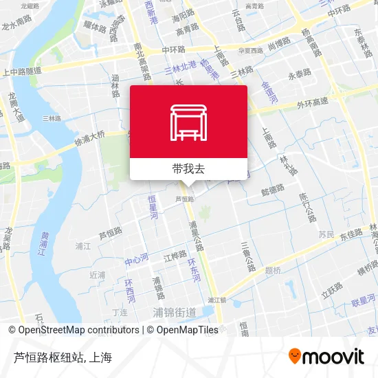 芦恒路枢纽站地图