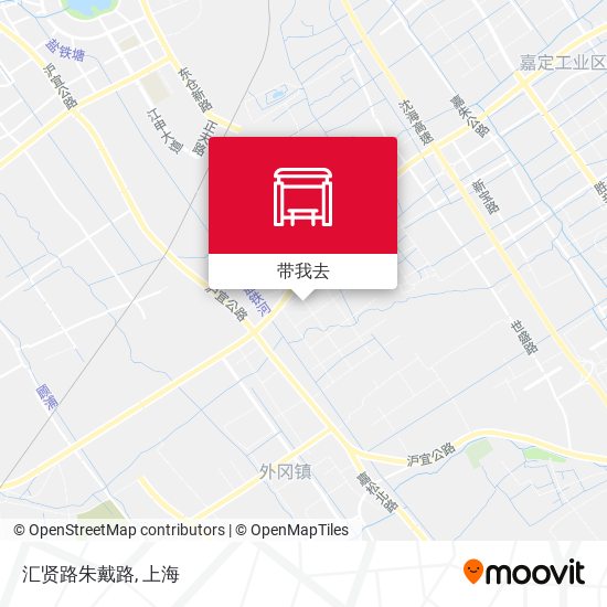 汇贤路朱戴路地图