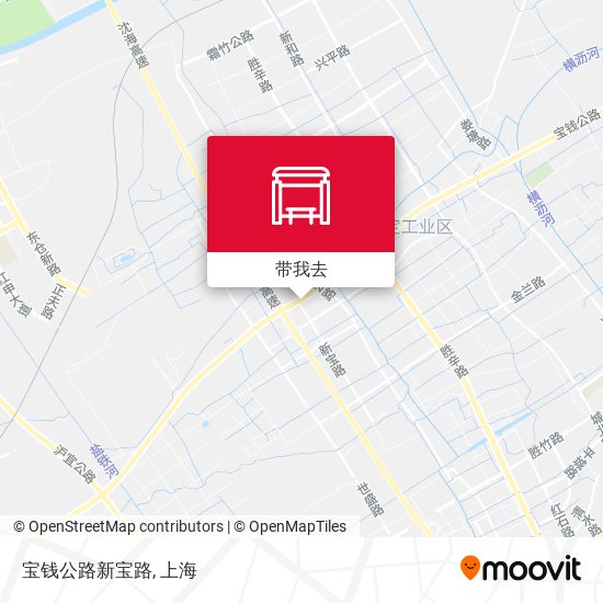 宝钱公路新宝路地图