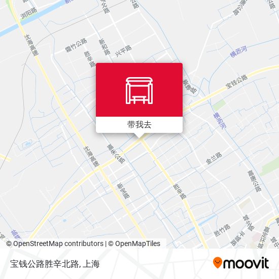 宝钱公路胜辛北路地图