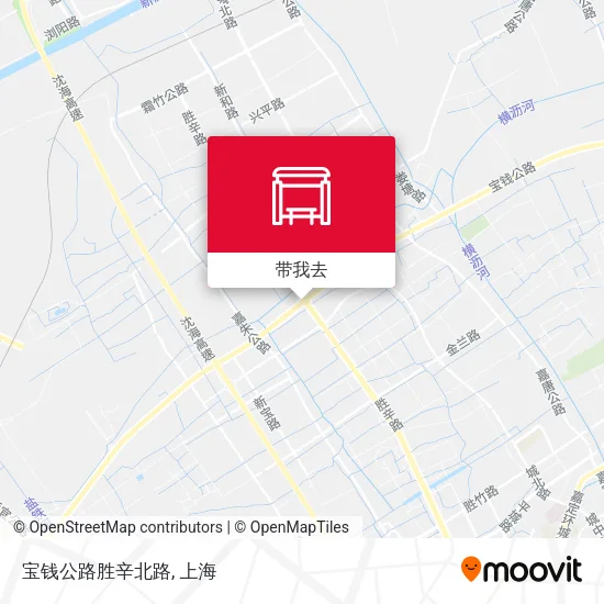 宝钱公路胜辛北路地图