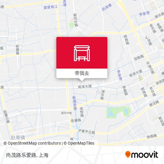 尚茂路乐爱路地图