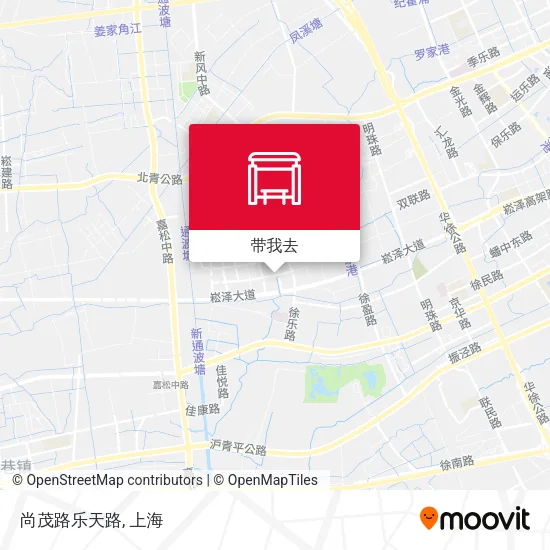 尚茂路乐天路地图