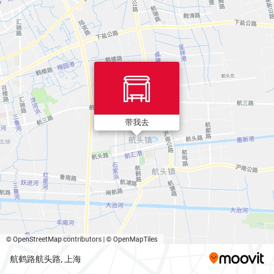 航鹤路航头路地图