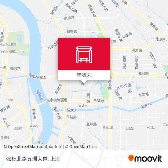 张杨北路五洲大道地图
