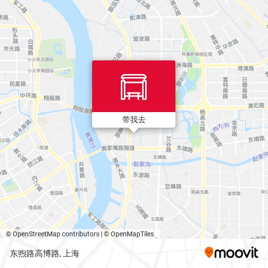 东煦路高博路地图