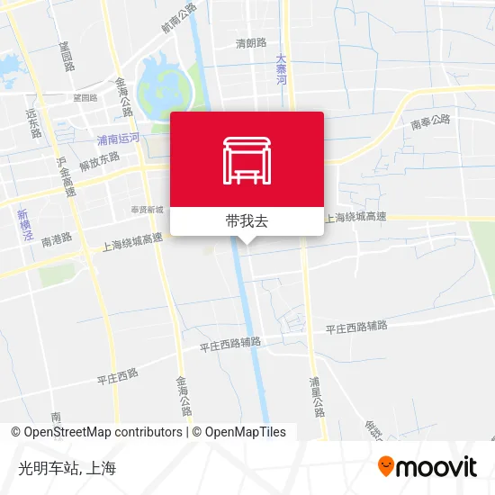 光明车站地图