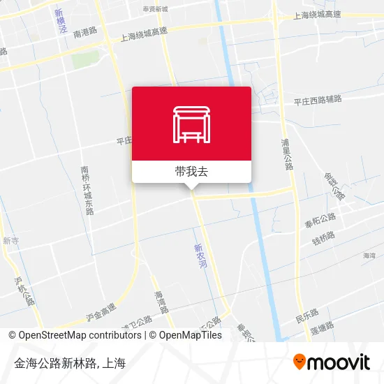金海公路新林路地图