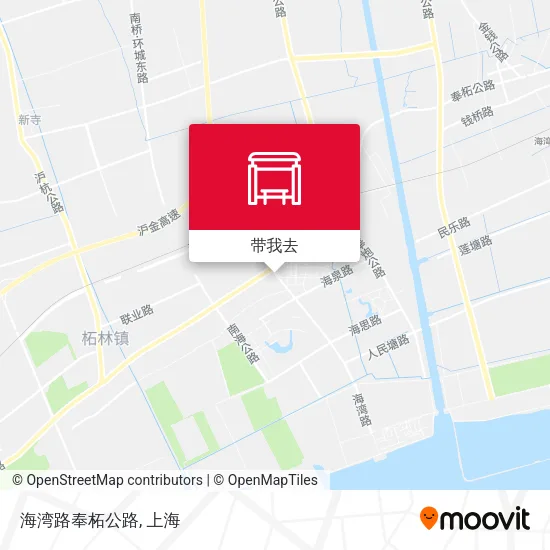 海湾路奉柘公路地图