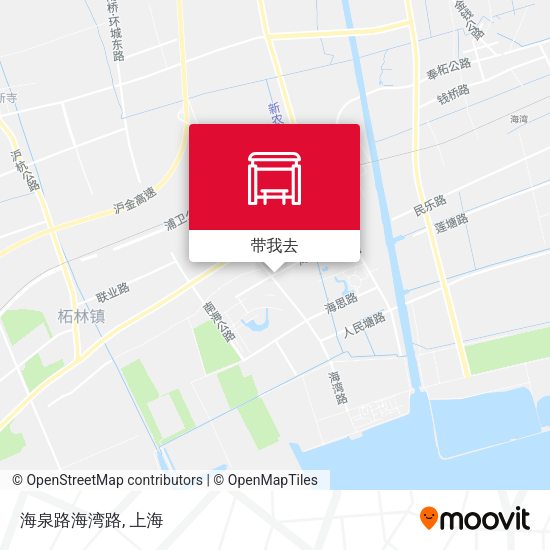 海泉路海湾路地图