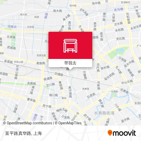 富平路真华路地图