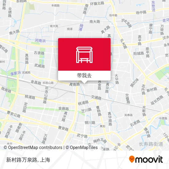 新村路万泉路地图