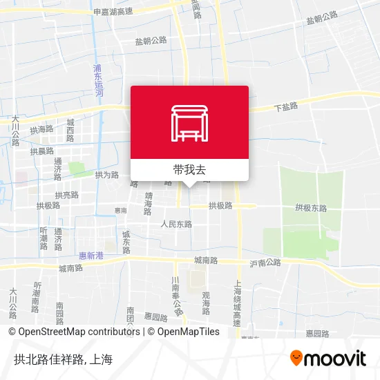 拱北路佳祥路地图