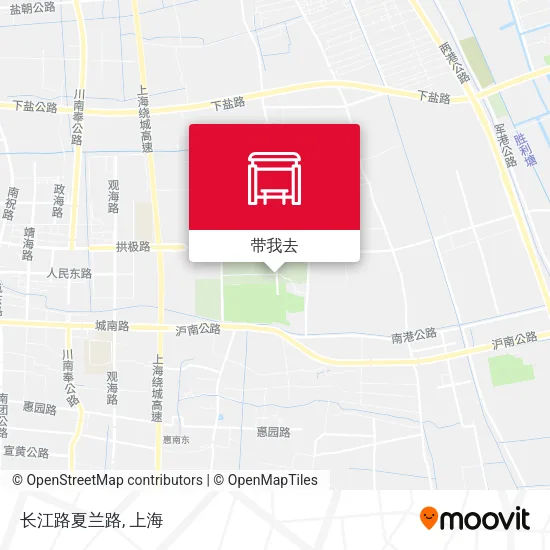 长江路夏兰路地图