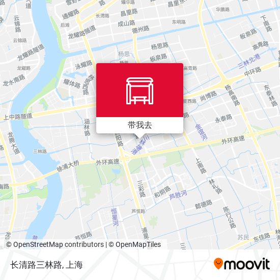 长清路三林路地图
