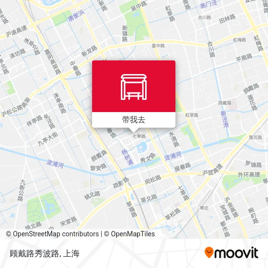 顾戴路秀波路地图