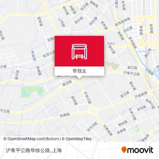 沪青平公路华徐公路地图