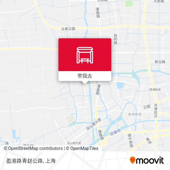 盈港路青赵公路地图
