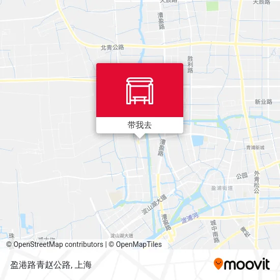 盈港路青赵公路地图