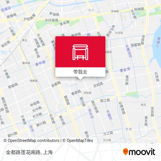 金都路莲花南路地图
