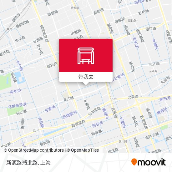 新源路瓶北路地图