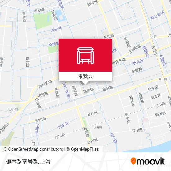 银春路富岩路地图