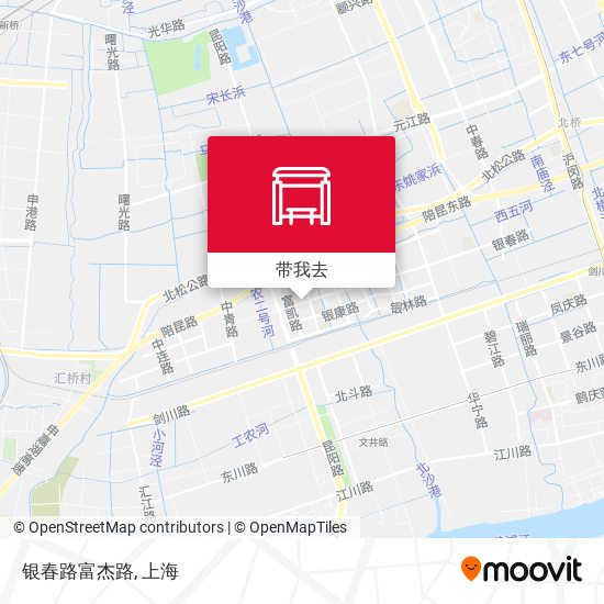 银春路富杰路地图