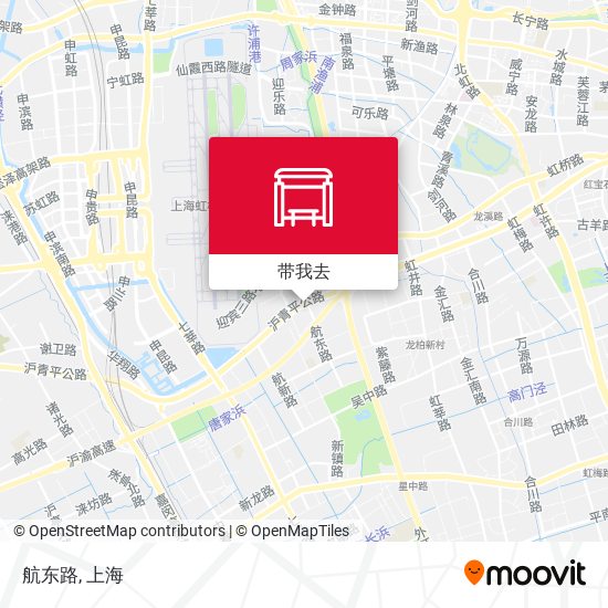 航东路地图