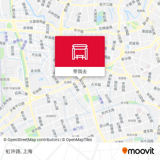 虹许路地图