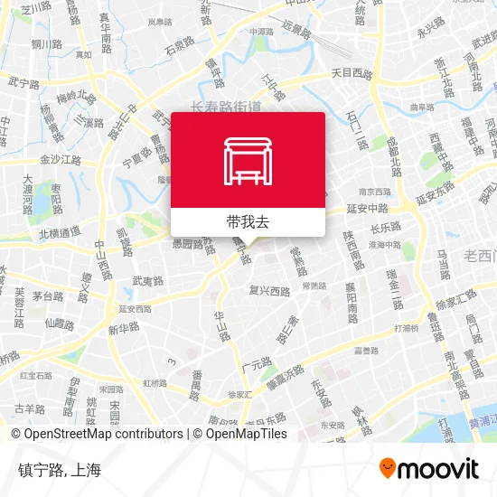 镇宁路地图